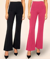 Pretty Graceful  Bellbottom Pants For Women