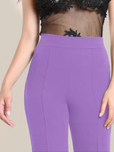 Pretty Graceful  Bellbottom Pants For Women