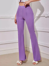 Pretty Graceful  Bellbottom Pants For Women