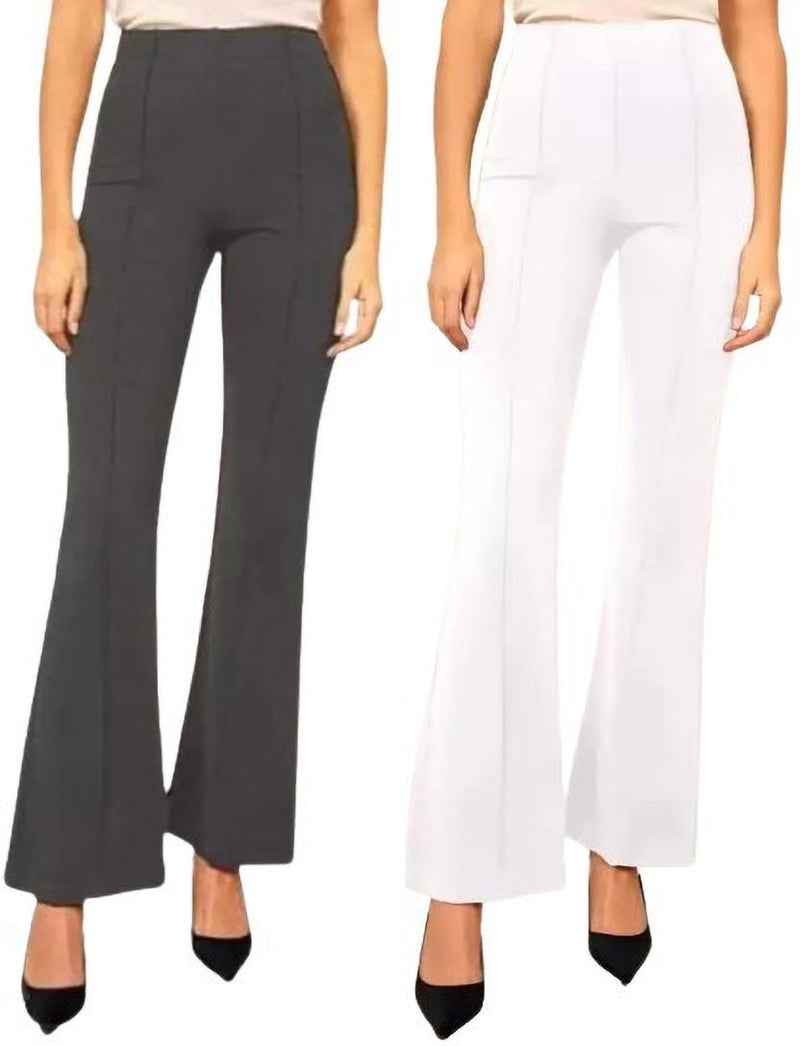 Pretty Graceful  Bellbottom Pants For Women