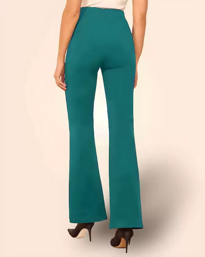 Pretty Graceful  Bellbottom Pants For Women