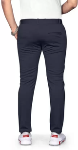 Men’s Tailored Slim Fit Lycra Blend Trousers – Contemporary Style and All-Day Comfort for the Modern Man