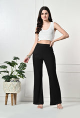 Trendy Glamorous Women  Black Trousers