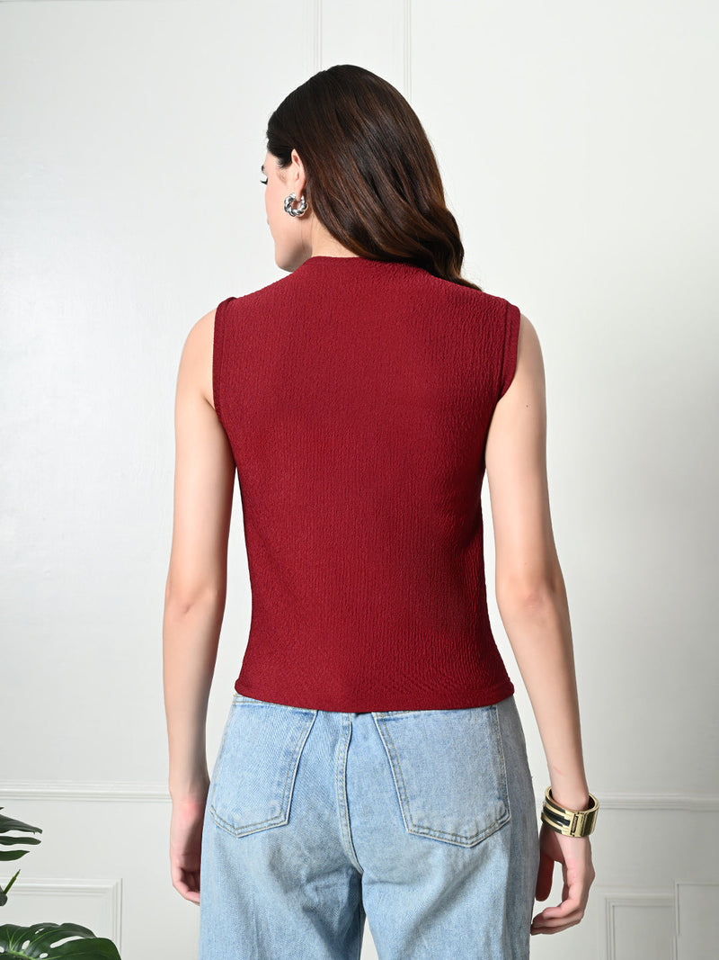 Stylish Glamorous Girls and Womens  Maroon Tops