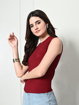 Stylish Glamorous Girls and Womens  Maroon Tops