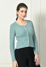 Pretty Feminine Women’s Wool Blend Sweater – Elegant and Cozy Winter Essential