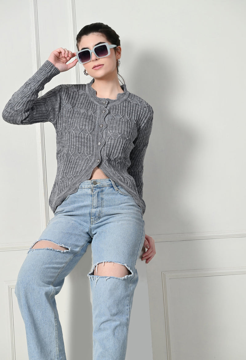 Comfy Fashionista Women’s Wool Blend Sweater – Stylish, Soft, and Perfect for Cold Weather