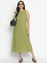 Elegant Women and Girls Sleeveless Dress for Every Occasion - Stylish, Comfortable, and Versatile Fashion