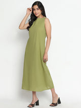 Elegant Women and Girls Sleeveless Dress for Every Occasion - Stylish, Comfortable, and Versatile Fashion