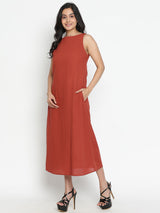 Elegant Women and Girls Sleeveless Dress for Every Occasion - Stylish, Comfortable, and Versatile Fashion