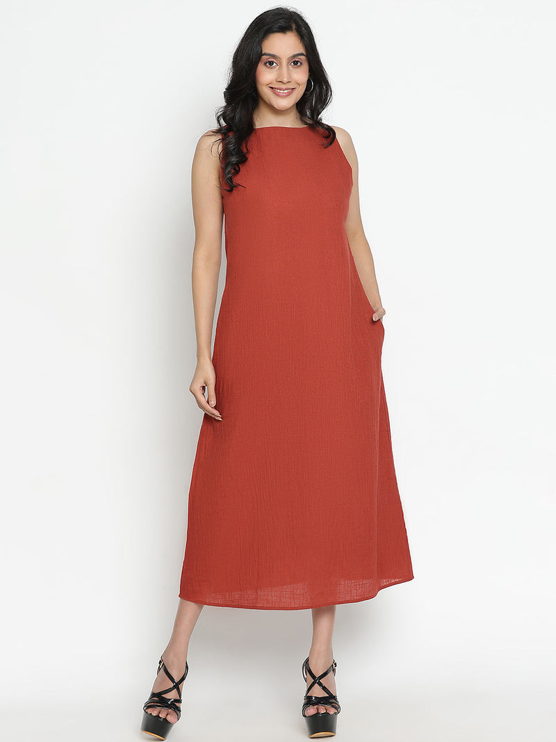 Elegant Women and Girls Sleeveless Dress for Every Occasion - Stylish, Comfortable, and Versatile Fashion