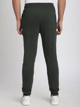 Stitch Hub Olive Loop knit Joggers for Men