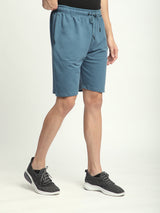 Stitch Hub Denim Loop knit Shorts for Men