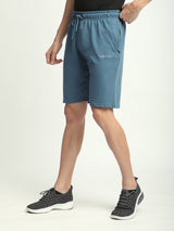 Stitch Hub Denim Loop knit Shorts for Men