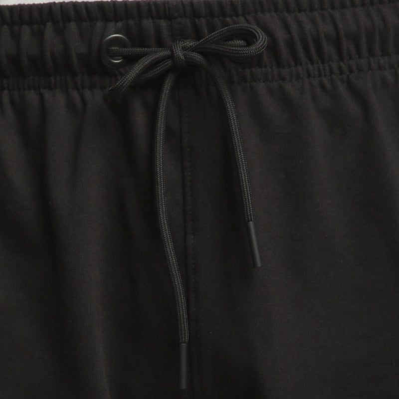 Stitch Hub Black Loop knit Shorts for Men