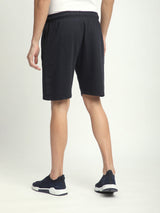 Stitch Hub Navy Loop knit Shorts for Men