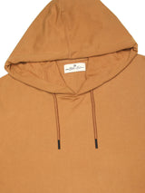 Stitch Hub Tan Loop knit Hoodie - Long Sleeve, Regular Fit