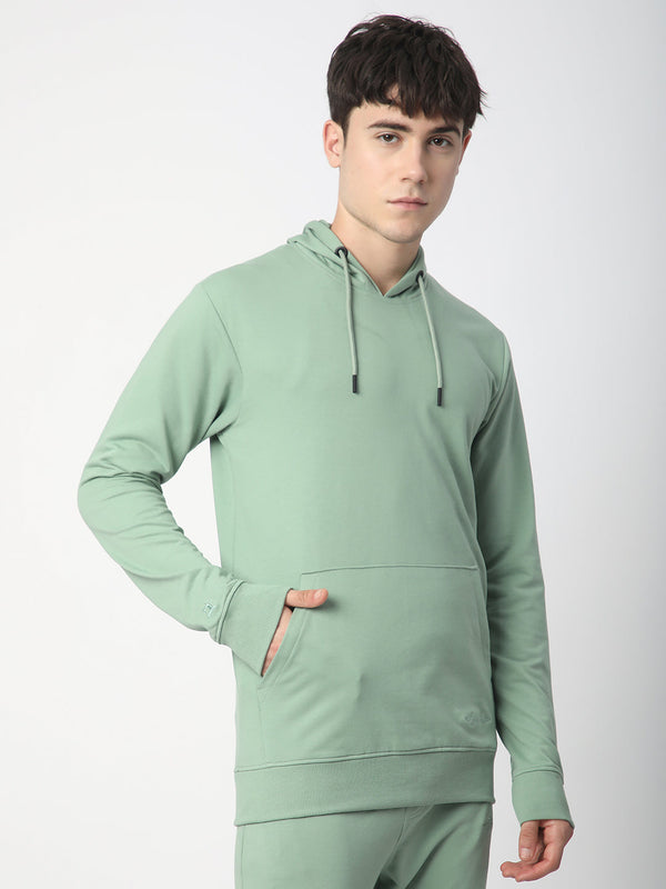 Stitch Hub Pista Loop knit Hoodie - Long Sleeve, Regular Fit