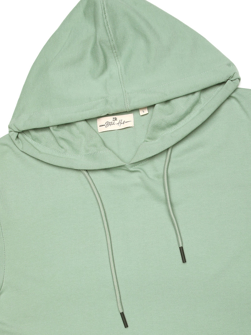 Stitch Hub Pista Loop knit Hoodie - Long Sleeve, Regular Fit