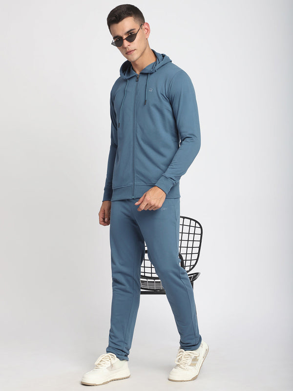 Stitch Hub Denim Loop knit Track Pant for Men