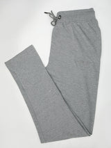 Stitch Hub Grey Loop knit Track Pant for Men