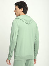 Stitch Hub Pista Loop knit Zipper Hoodie - Long Sleeve, Regular Fit