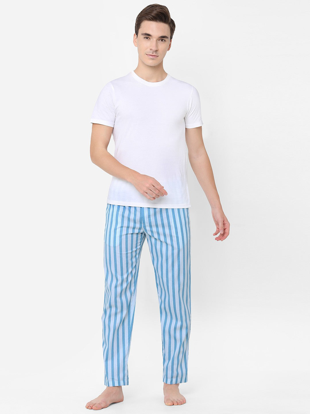 Buy URBAN SCOTTISH Urban Scottish Men Striped Casual Blue Pyjama online at  best prices  shop in Indiaf2fmartcom